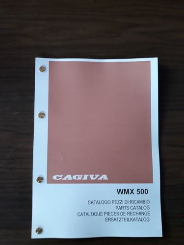 CATALOGO RICAMBI CAGIVA WMX 500